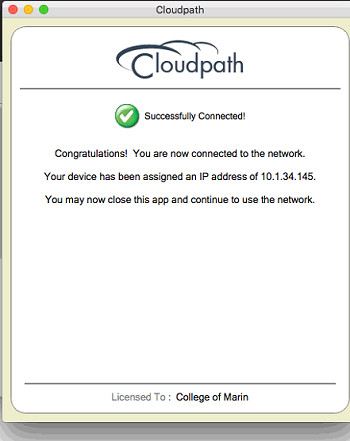 Cloudpath Success