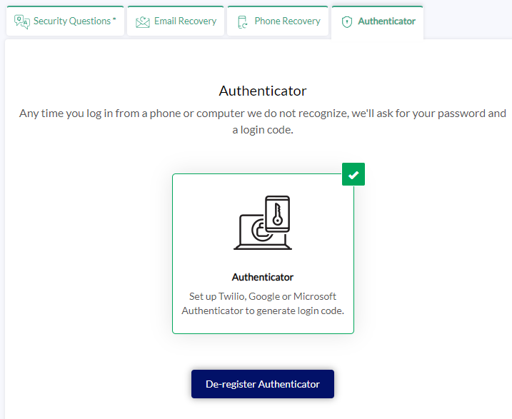 Authenticator