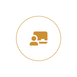Canvas status and support icon